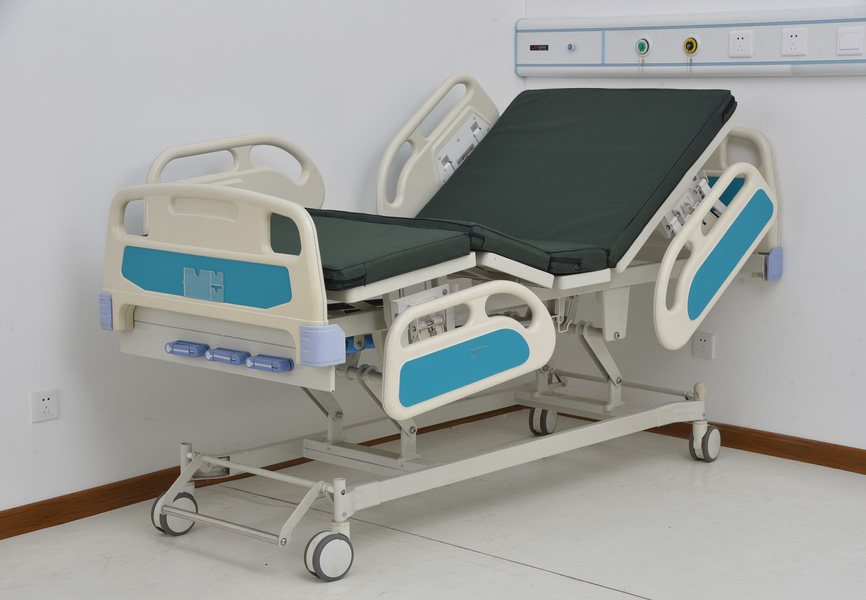 Three-Crank Three-function Manual Hospital bed